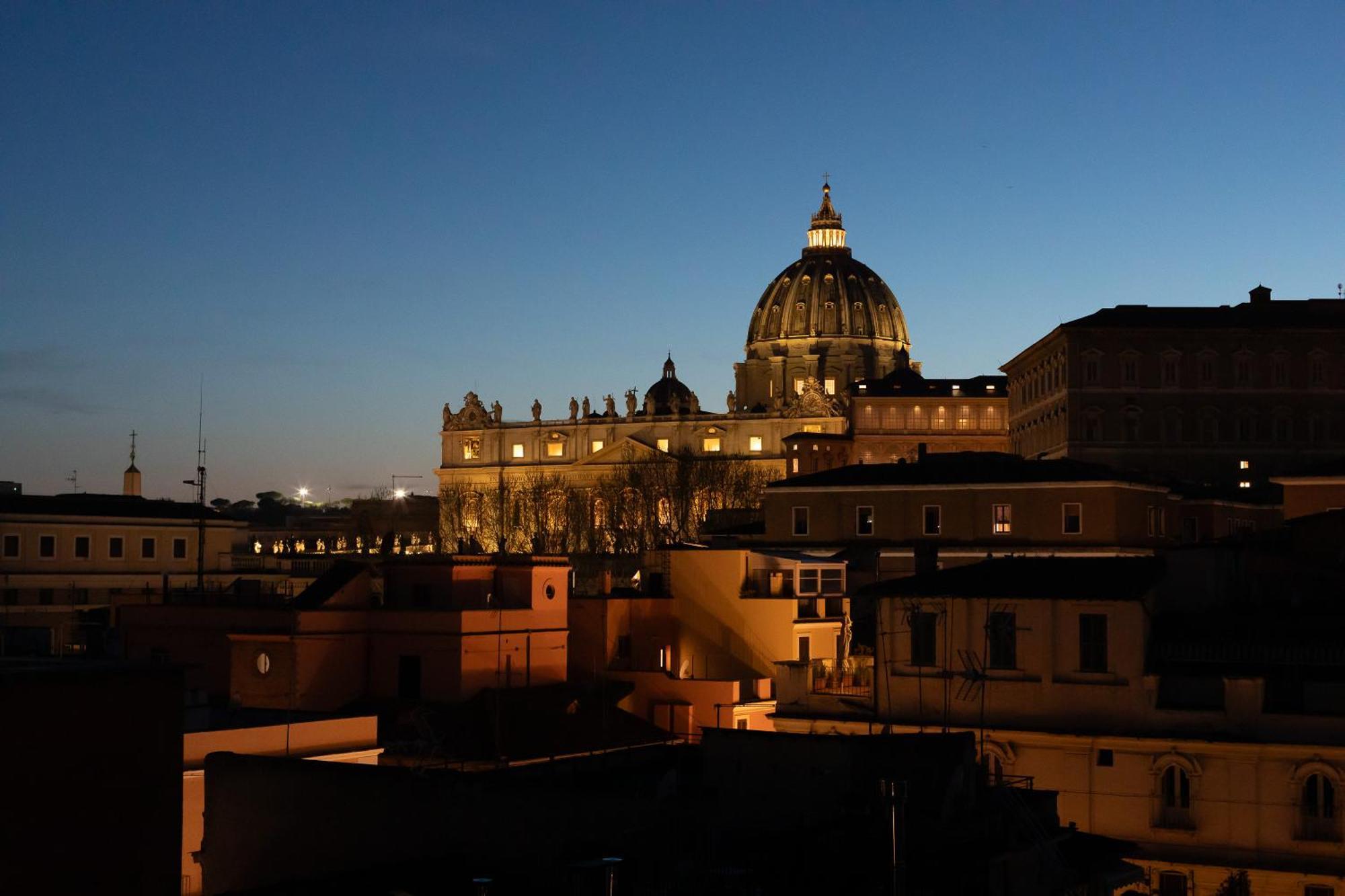Penthouse In Exclusive Borgo Pio District Apartment Roma Exterior foto